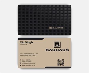 Business Card Design by DesignerShahadat for UK Bauhaus | Design: #36738756