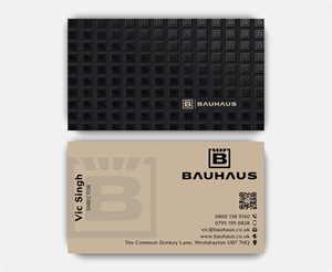 Business Card Design by DesignerShahadat for UK Bauhaus | Design: #36741901