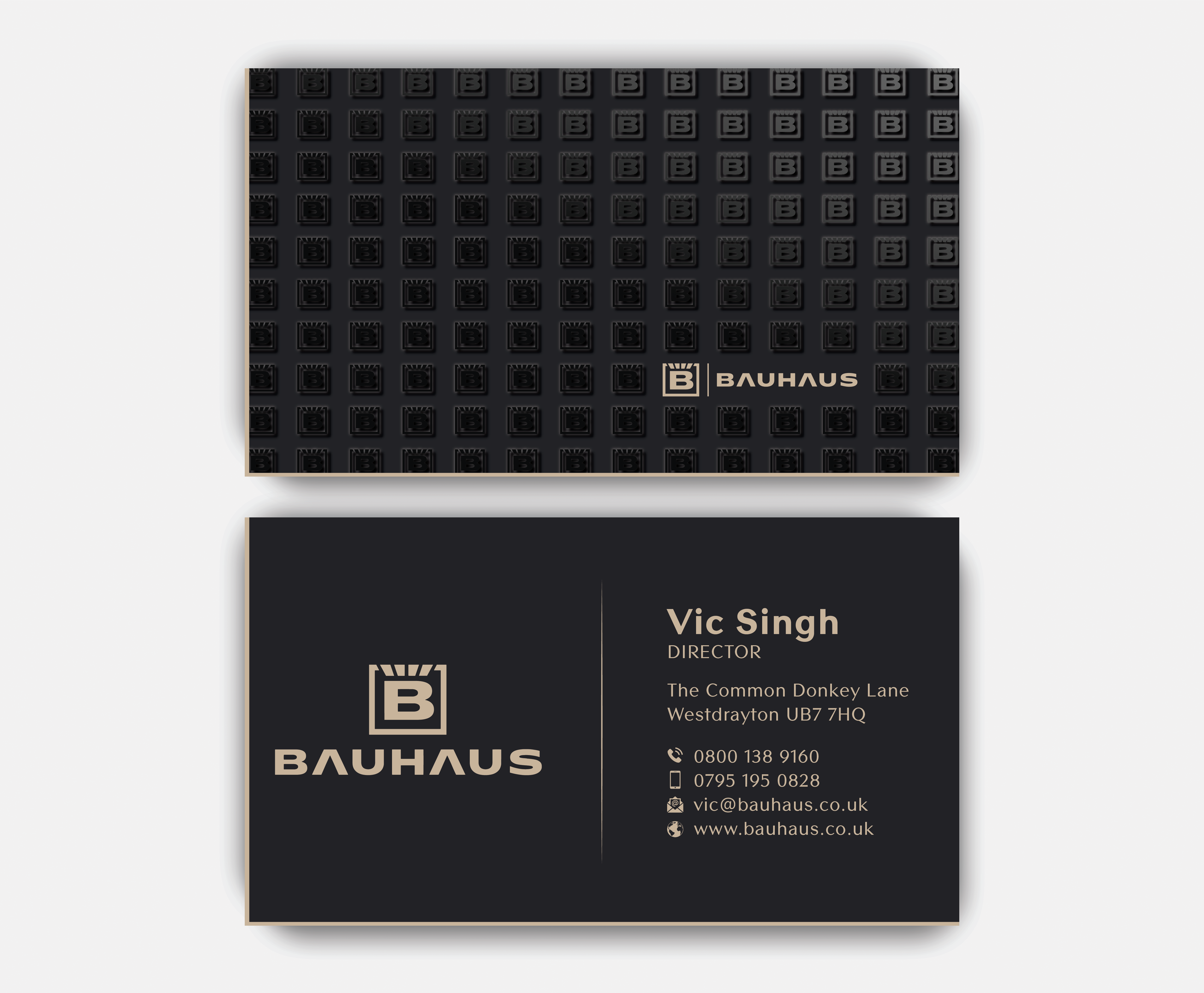 Business Card Design by DesignerShahadat for UK Bauhaus | Design #36746711