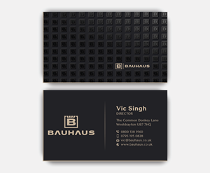 Business Card Design by DesignerShahadat for UK Bauhaus | Design: #36746711