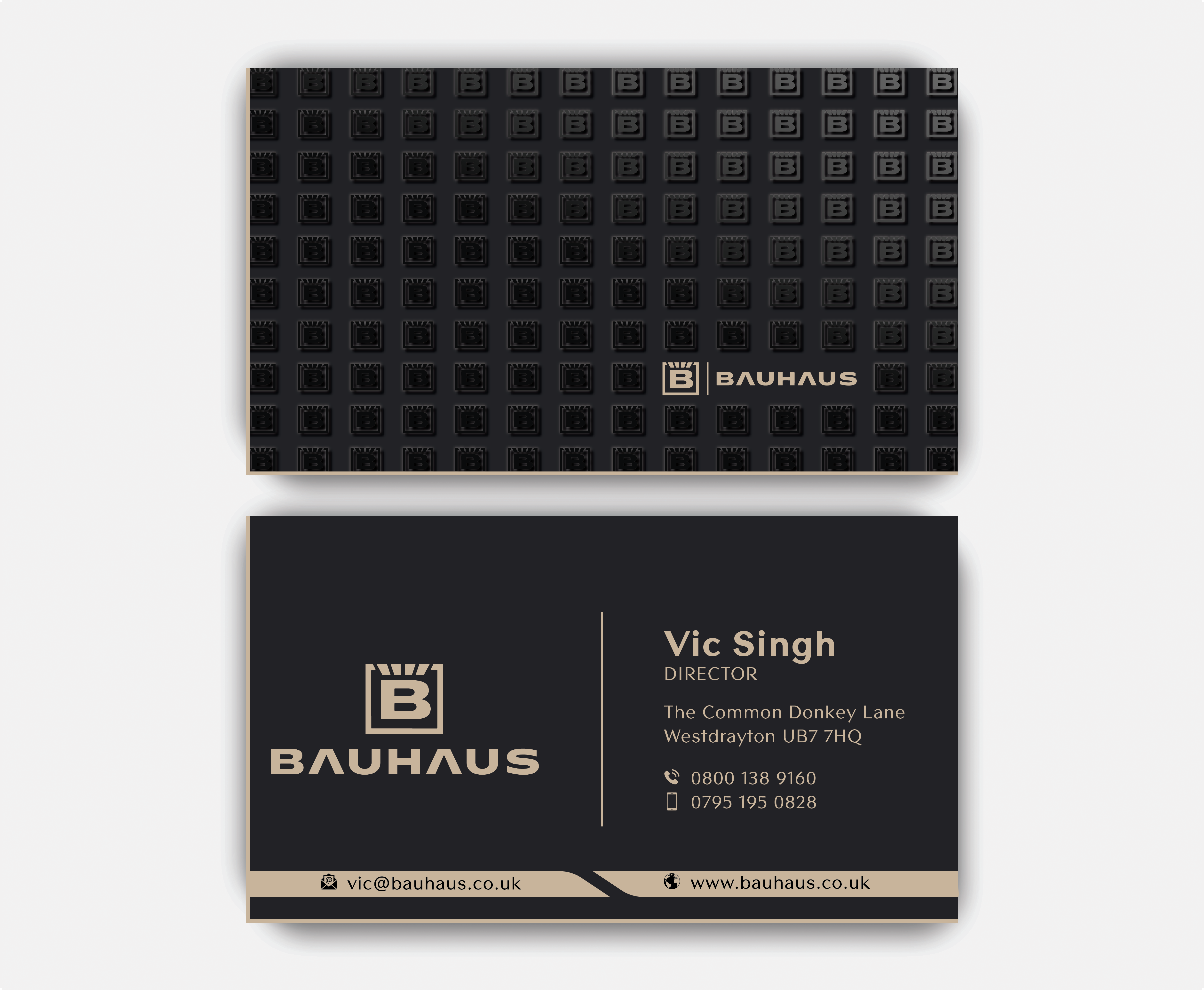 Business Card Design by DesignerShahadat for UK Bauhaus | Design #36746740