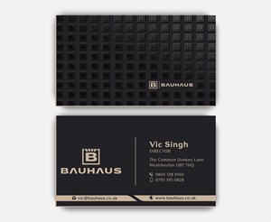 Business Card Design by DesignerShahadat for UK Bauhaus | Design: #36746740