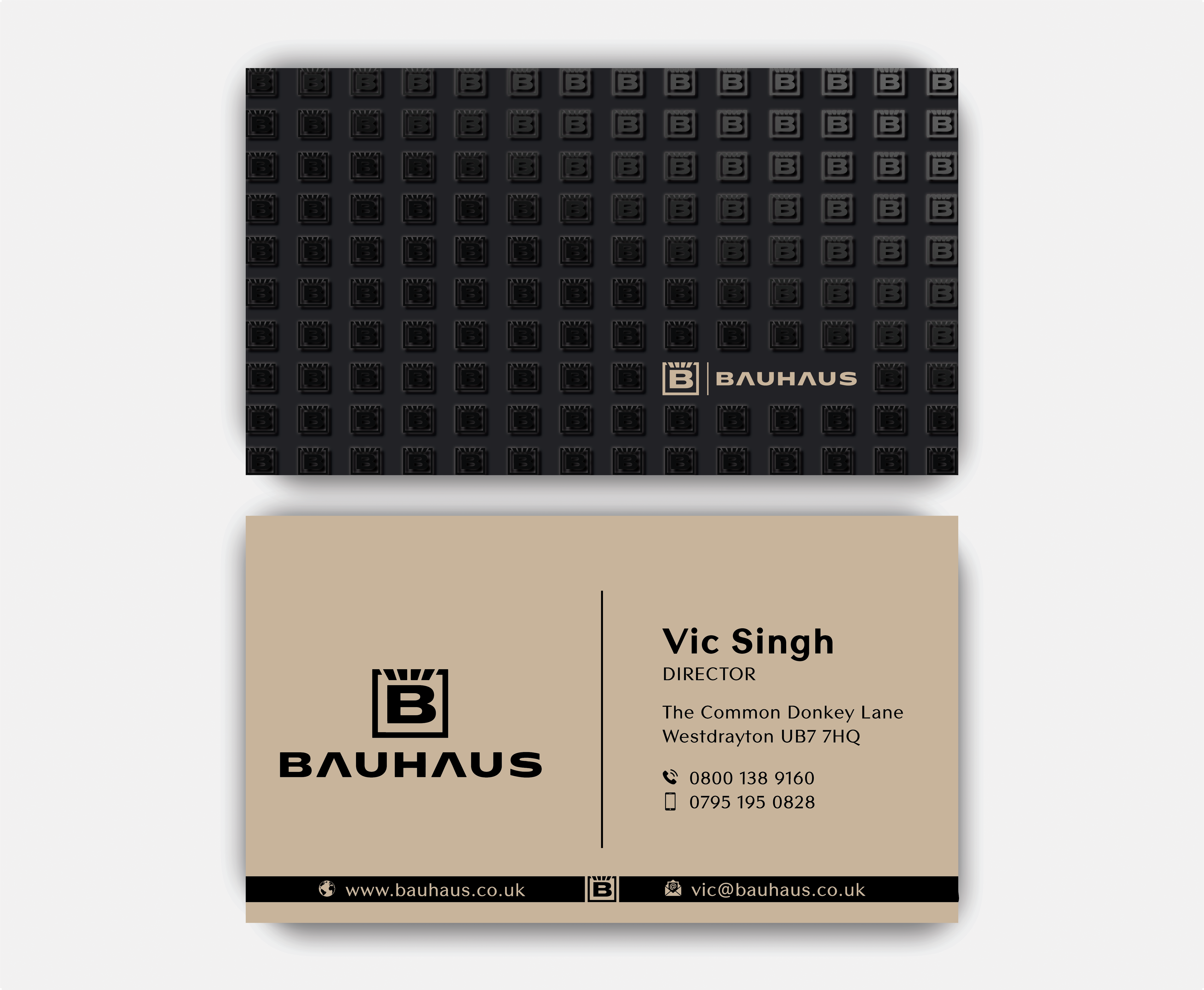 Business Card Design by DesignerShahadat for UK Bauhaus | Design #36746797