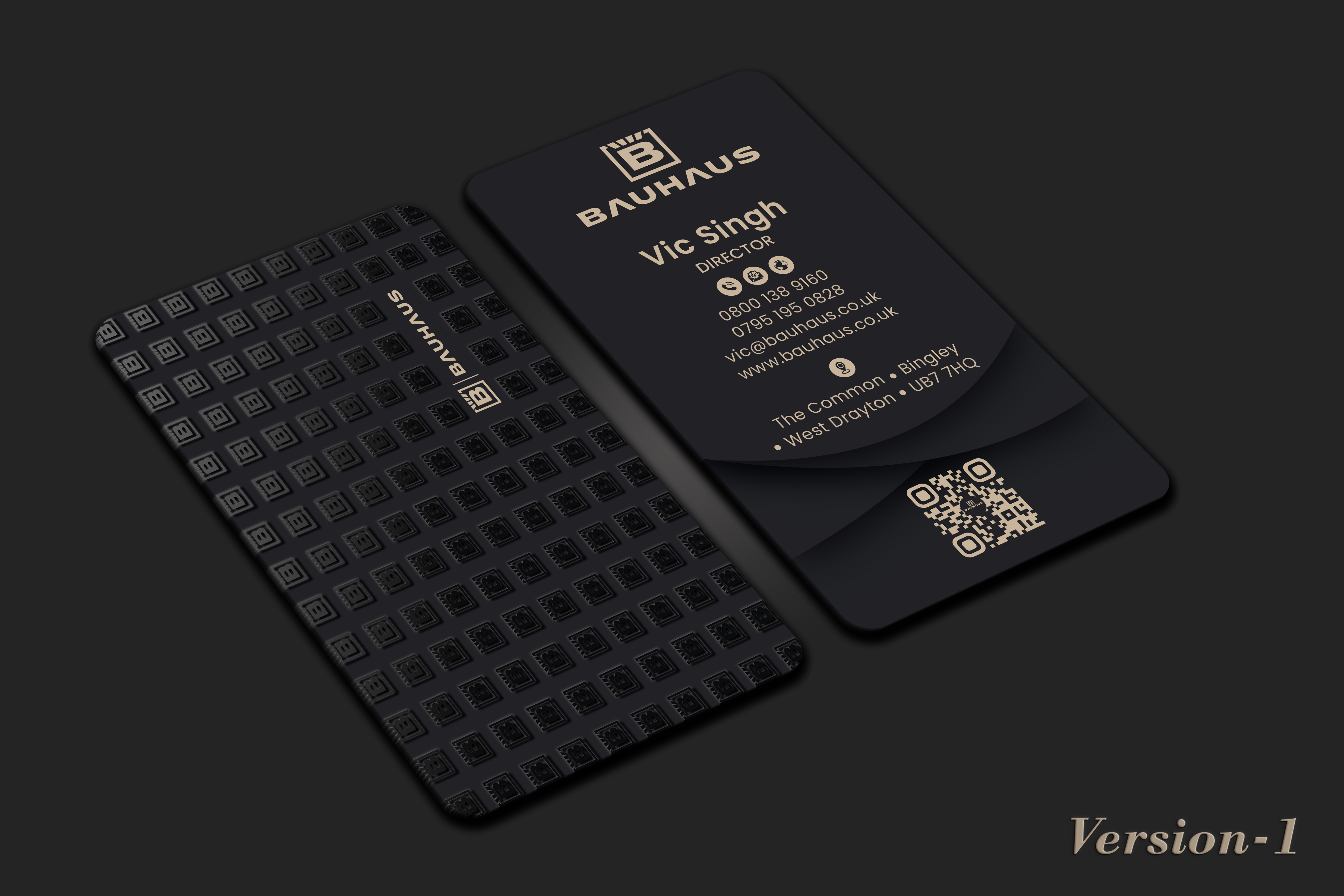 Business Card Design by DesignerShahadat for UK Bauhaus | Design #36749406