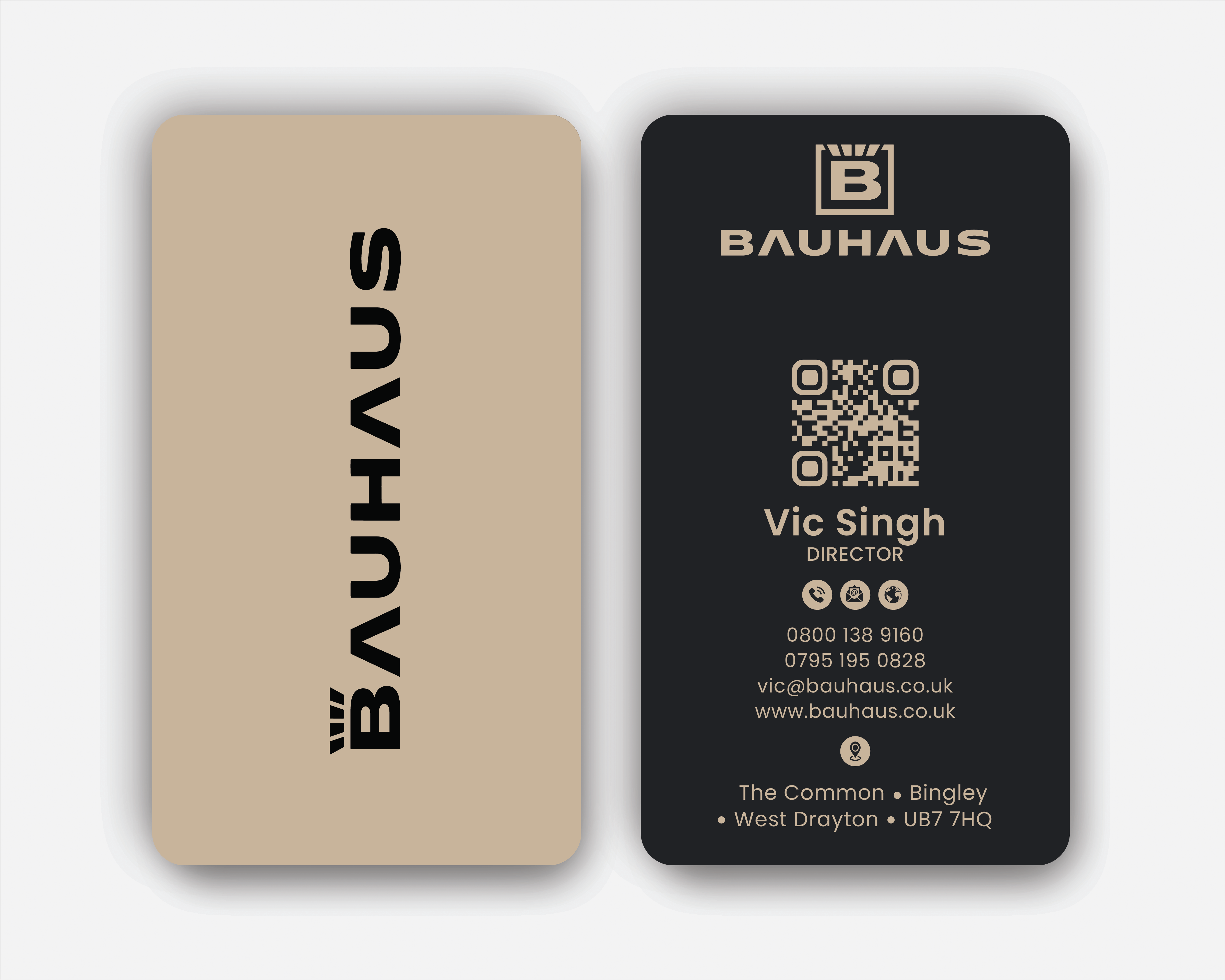 Business Card Design by DesignerShahadat for UK Bauhaus | Design #36763568
