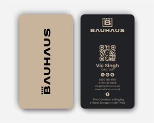 Visitenkarten-Design von DesignerShahadat für UK Bauhaus | Design: #36763585