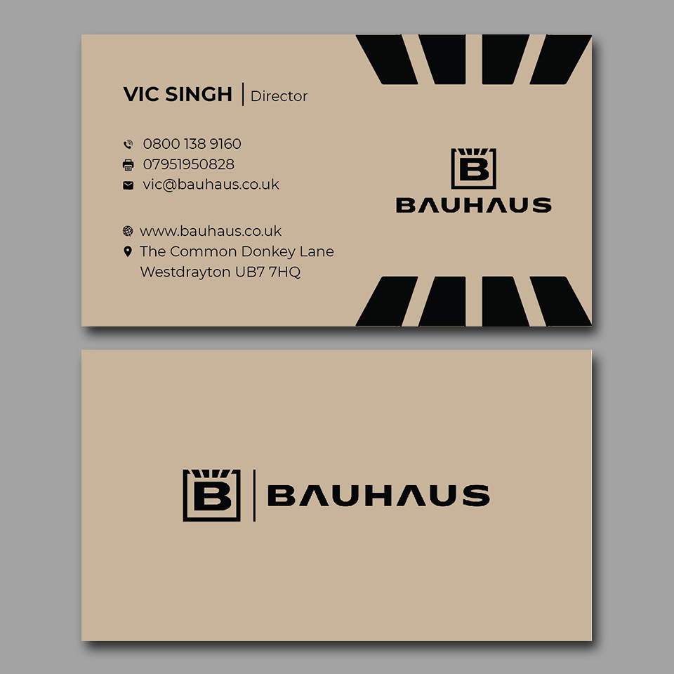 Business Card Design by YourLogoMaster for UK Bauhaus | Design #36742956