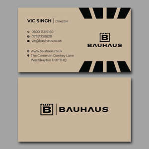 Business Card Design by YourLogoMaster for UK Bauhaus | Design: #36742956