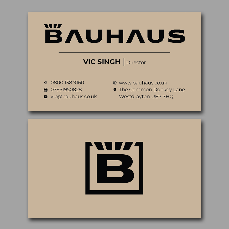 Business Card Design by YourLogoMaster for UK Bauhaus | Design #36742957