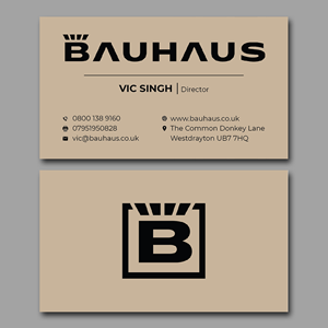 Business Card Design by YourLogoMaster for UK Bauhaus | Design: #36742957