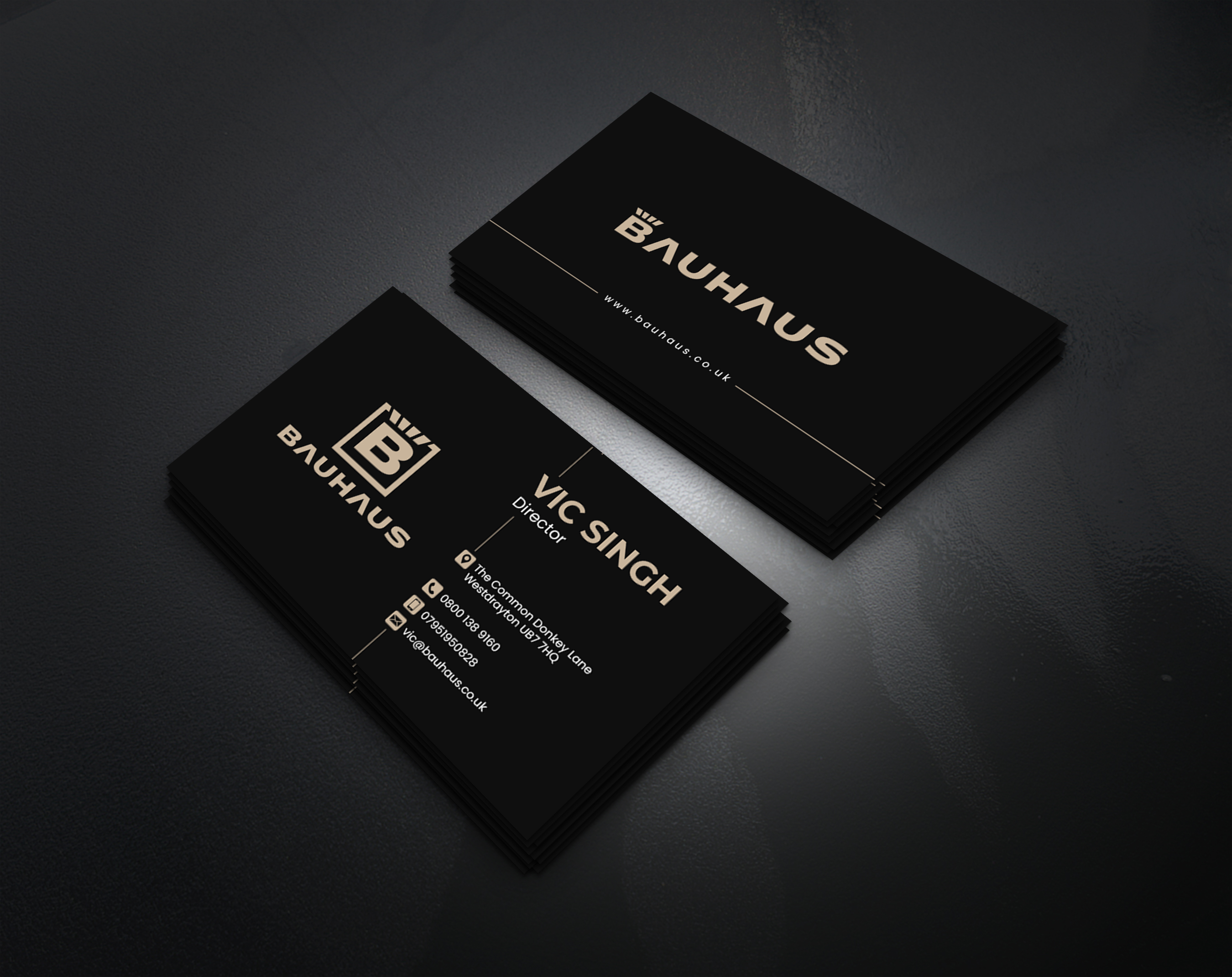 Visitenkarten-Design von artbitin für UK Bauhaus | Design #36746775