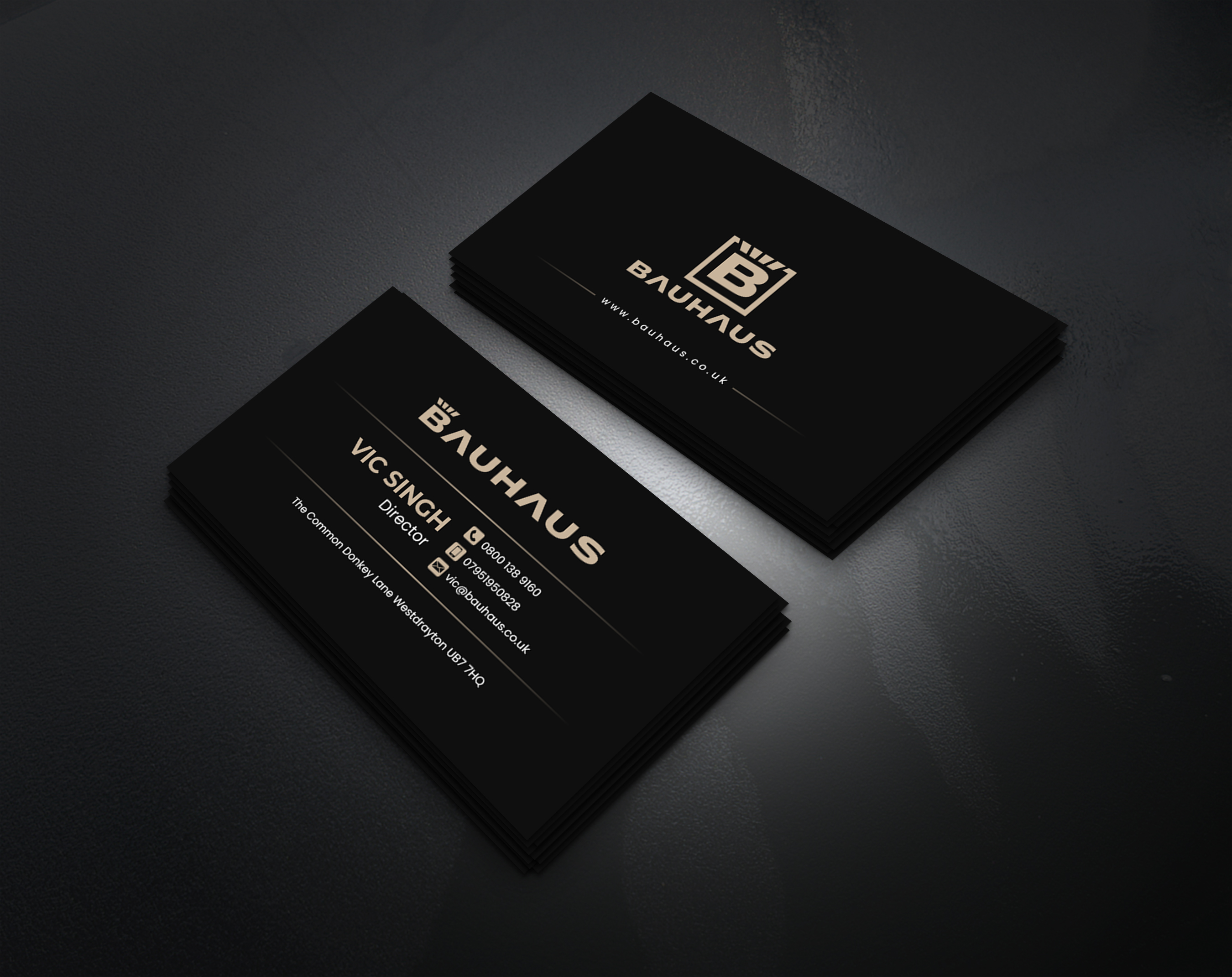 Visitenkarten-Design von artbitin für UK Bauhaus | Design #36746776