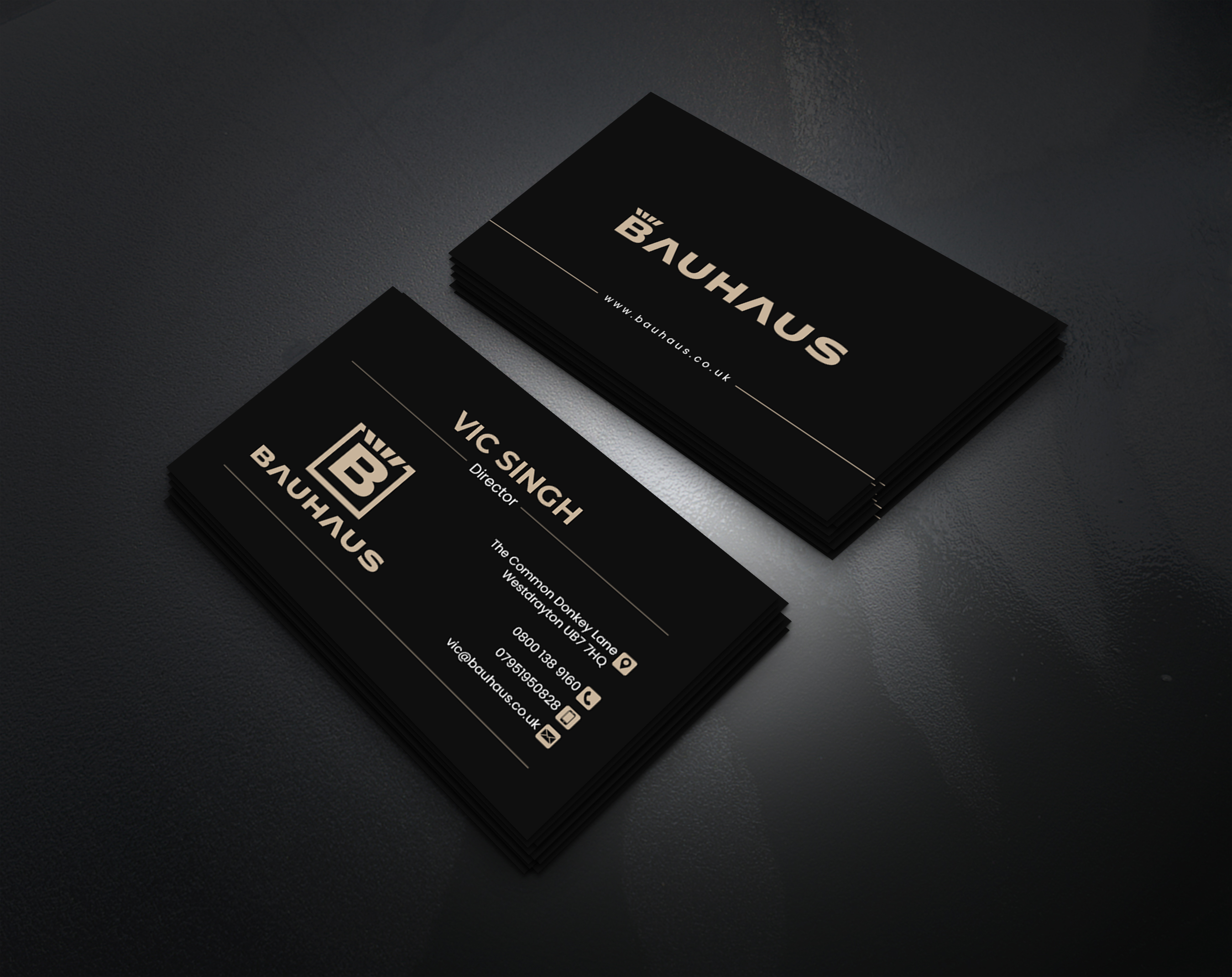 Visitenkarten-Design von artbitin für UK Bauhaus | Design #36746777