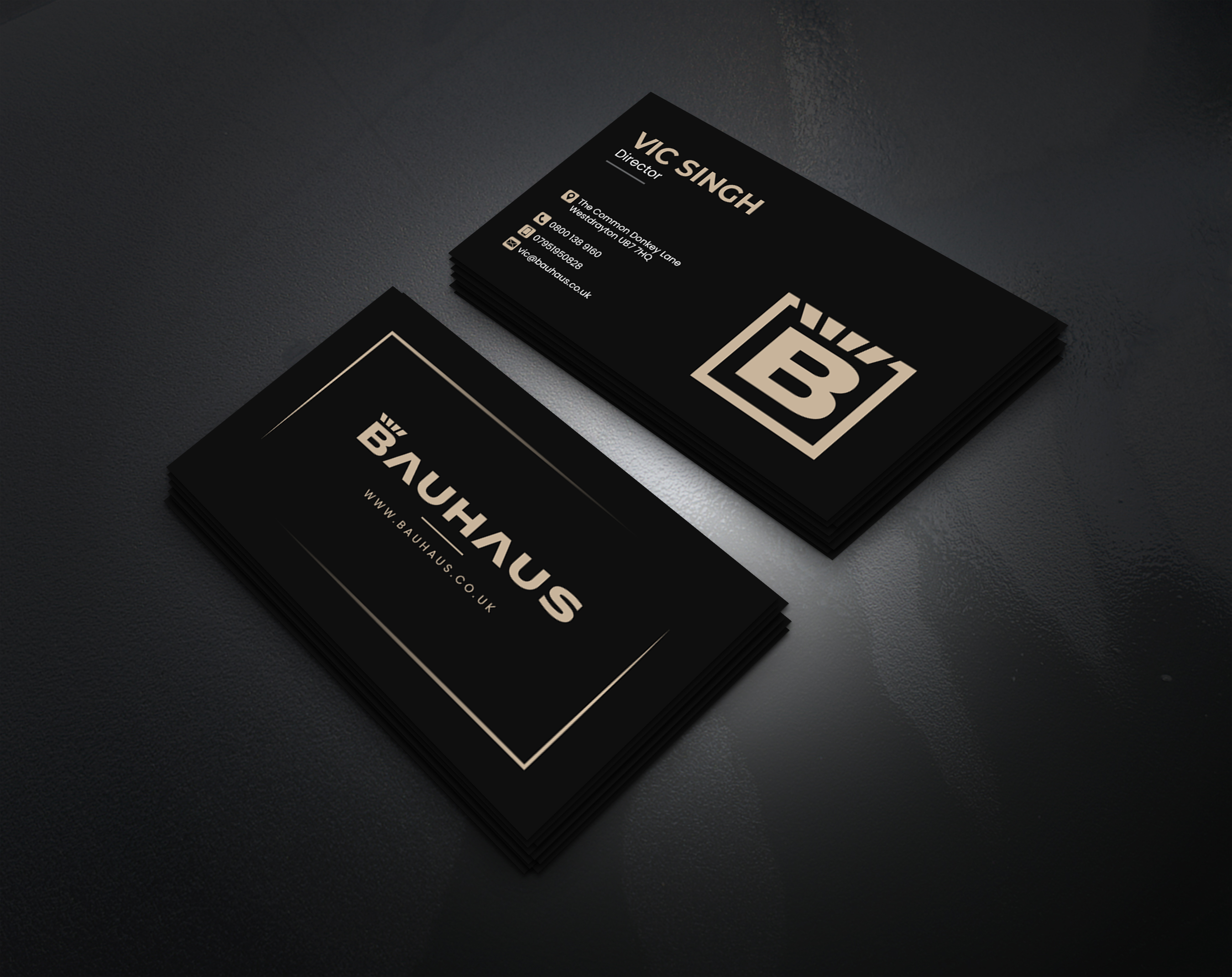 Visitenkarten-Design von artbitin für UK Bauhaus | Design #36746779