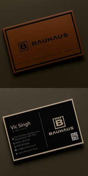 Business Card Design by Shigh5 for UK Bauhaus | Design: #36757343