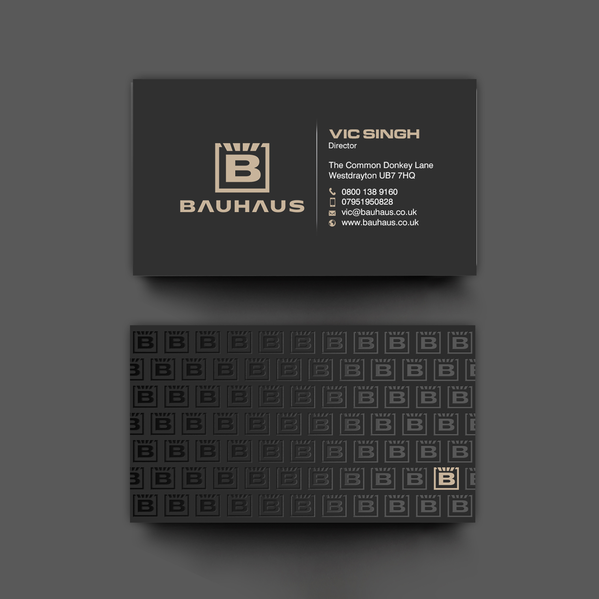 Visitenkarten-Design von chandrayaan.creative für UK Bauhaus | Design #36740923