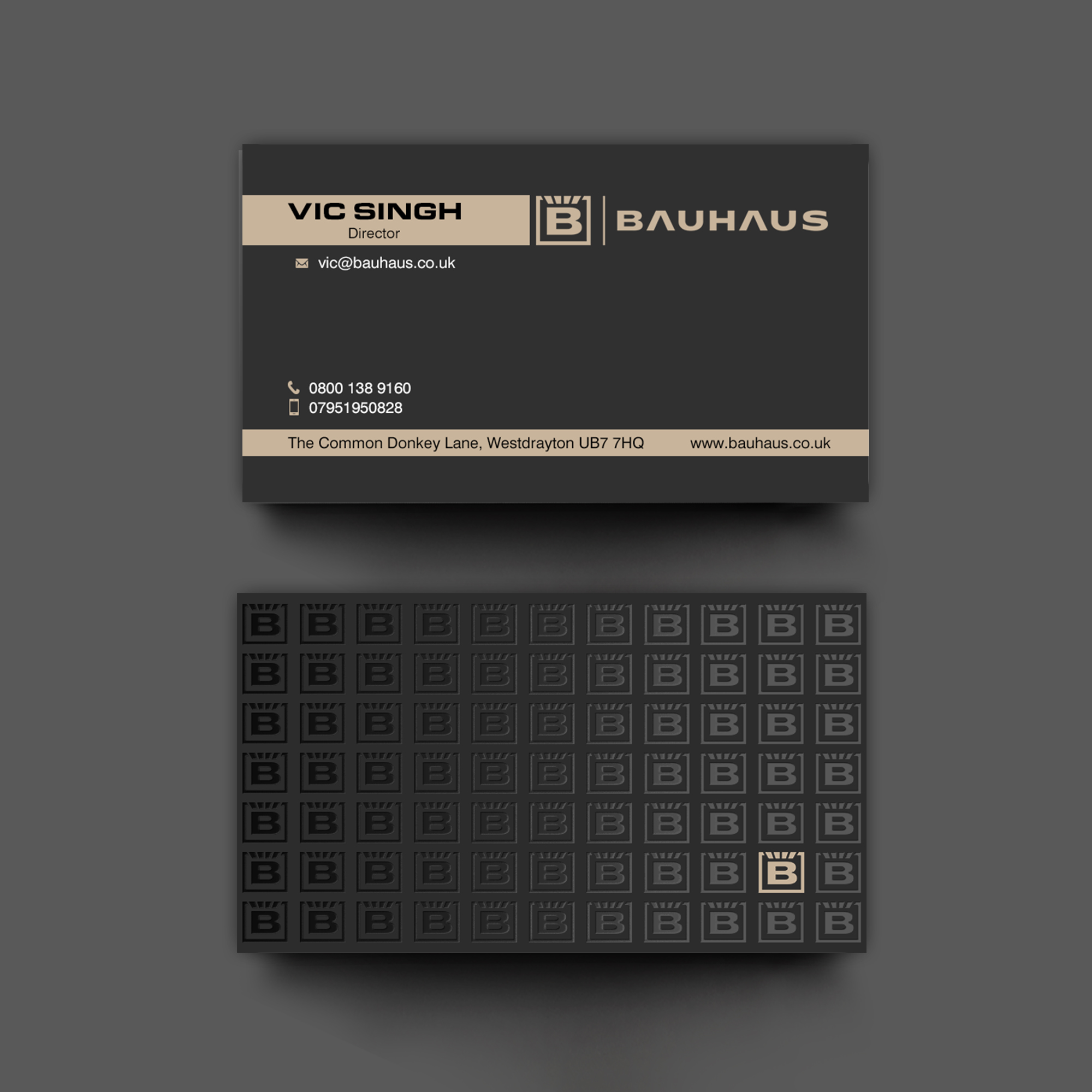 Visitenkarten-Design von chandrayaan.creative für UK Bauhaus | Design #36740952