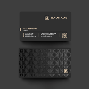 Visitenkarten-Design von chandrayaan.creative für UK Bauhaus | Design: #36756151