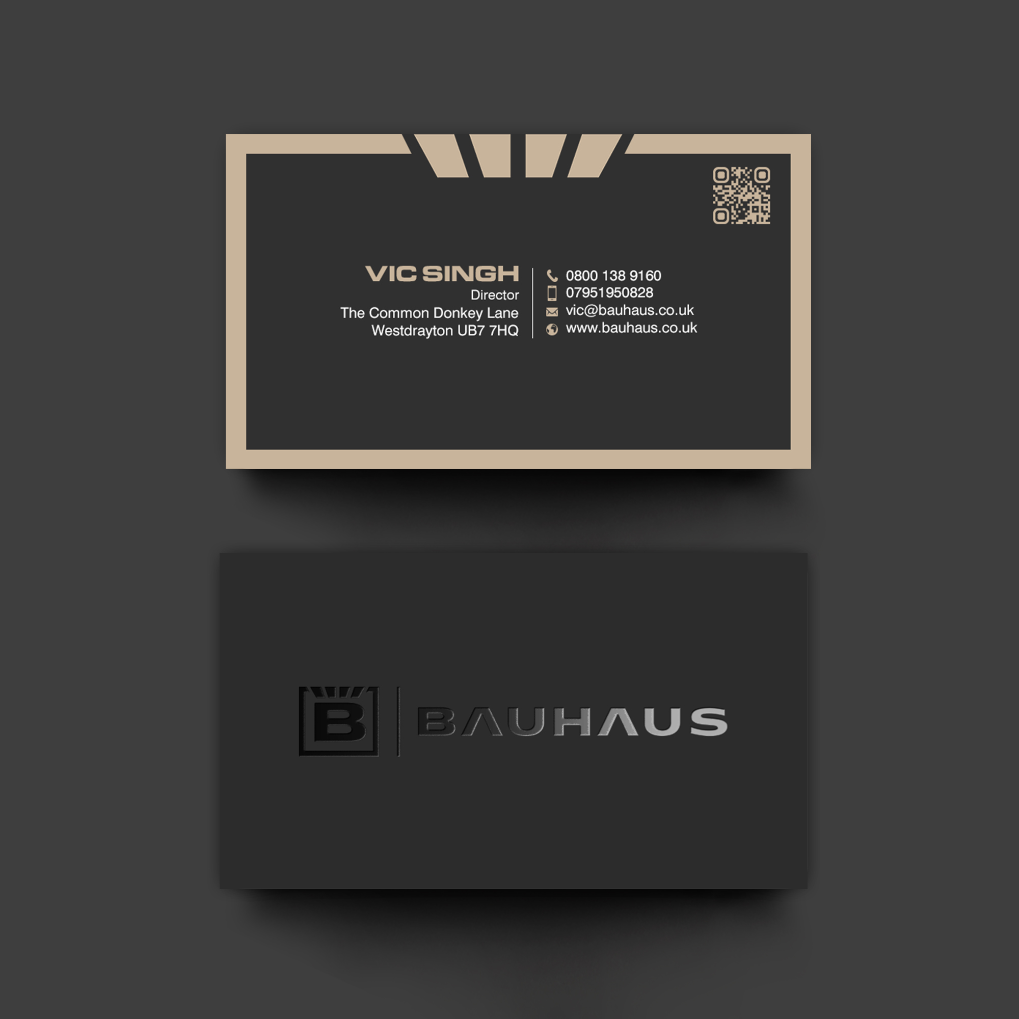 Visitenkarten-Design von chandrayaan.creative für UK Bauhaus | Design #36756175