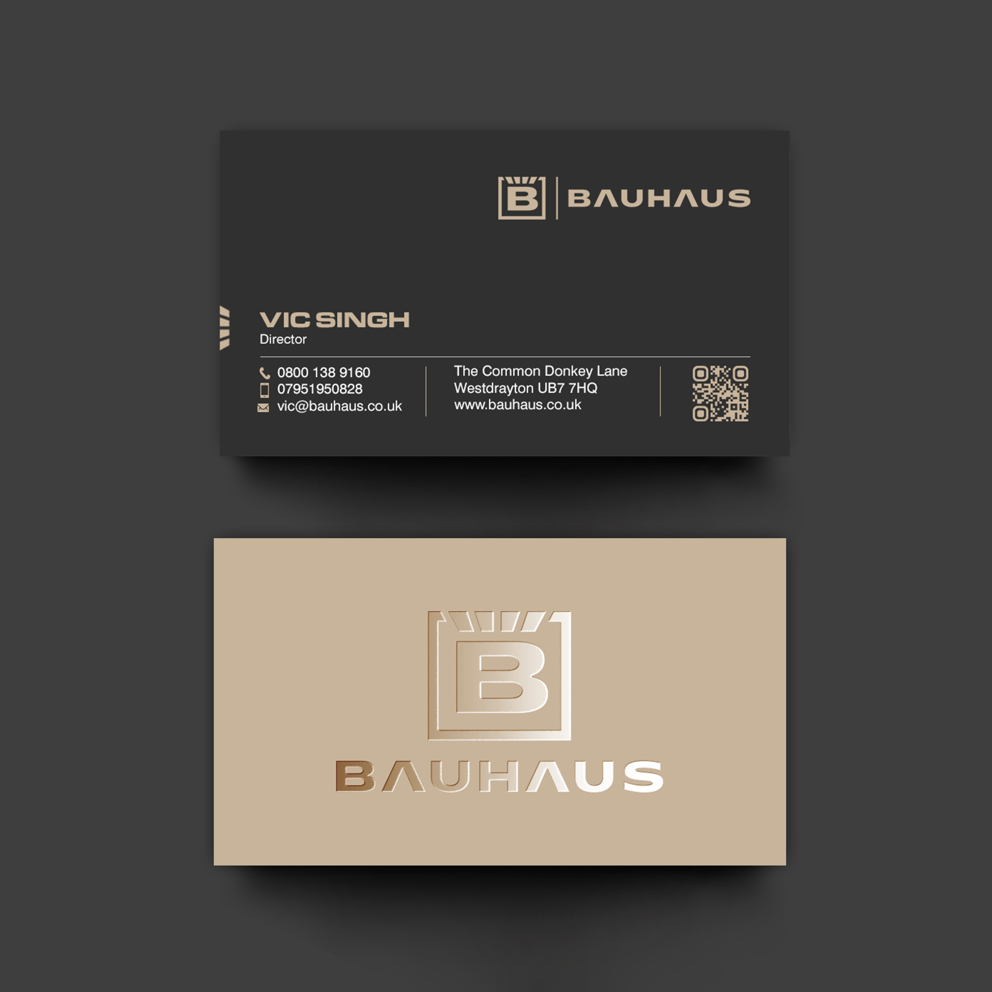 Visitenkarten-Design von chandrayaan.creative für UK Bauhaus | Design #36756186