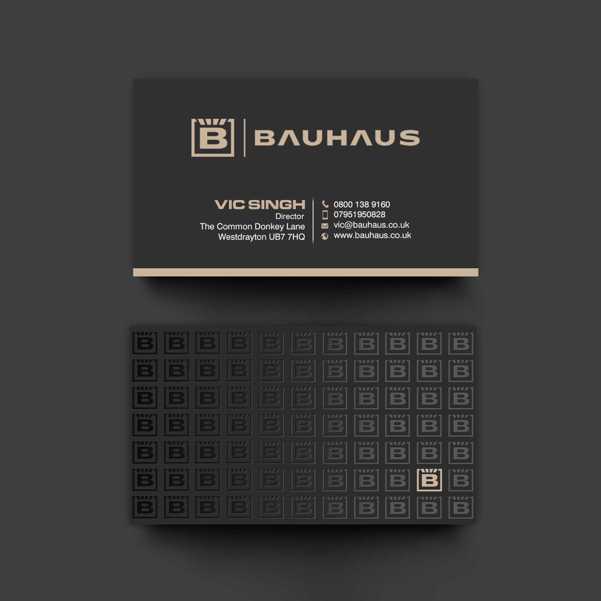 Visitenkarten-Design von chandrayaan.creative für UK Bauhaus | Design #36756222