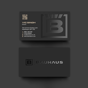 Visitenkarten-Design von chandrayaan.creative für UK Bauhaus | Design: #36756279