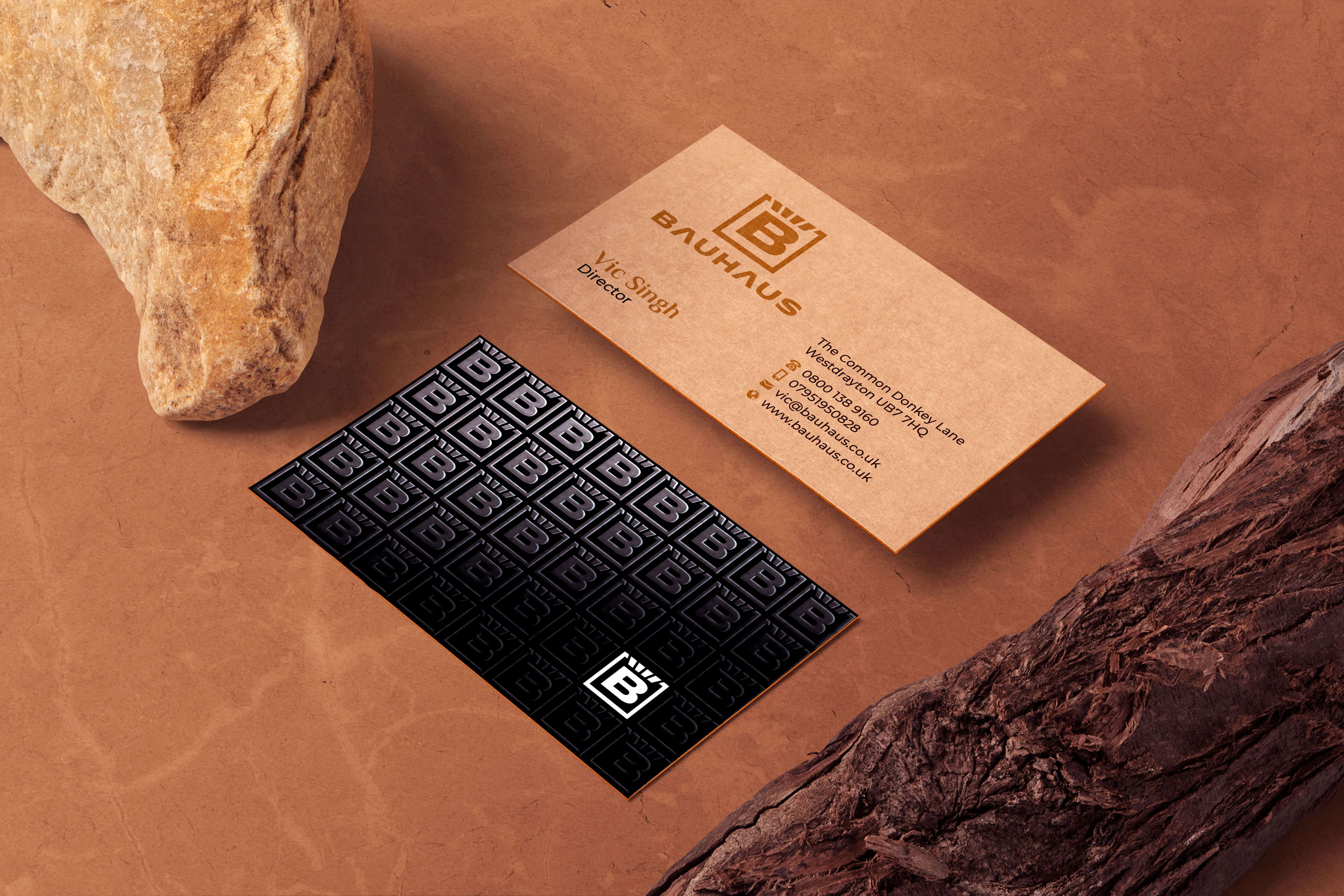 Visitenkarten-Design von R.design für UK Bauhaus | Design #36742534