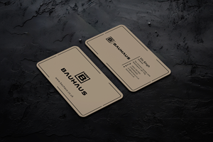 Visitenkarten-Design von creativziner für UK Bauhaus | Design: #36754516