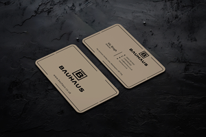 Visitenkarten-Design von creativziner für UK Bauhaus | Design: #36754518