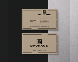 Visitenkarten-Design von creativziner für UK Bauhaus | Design: #36754519
