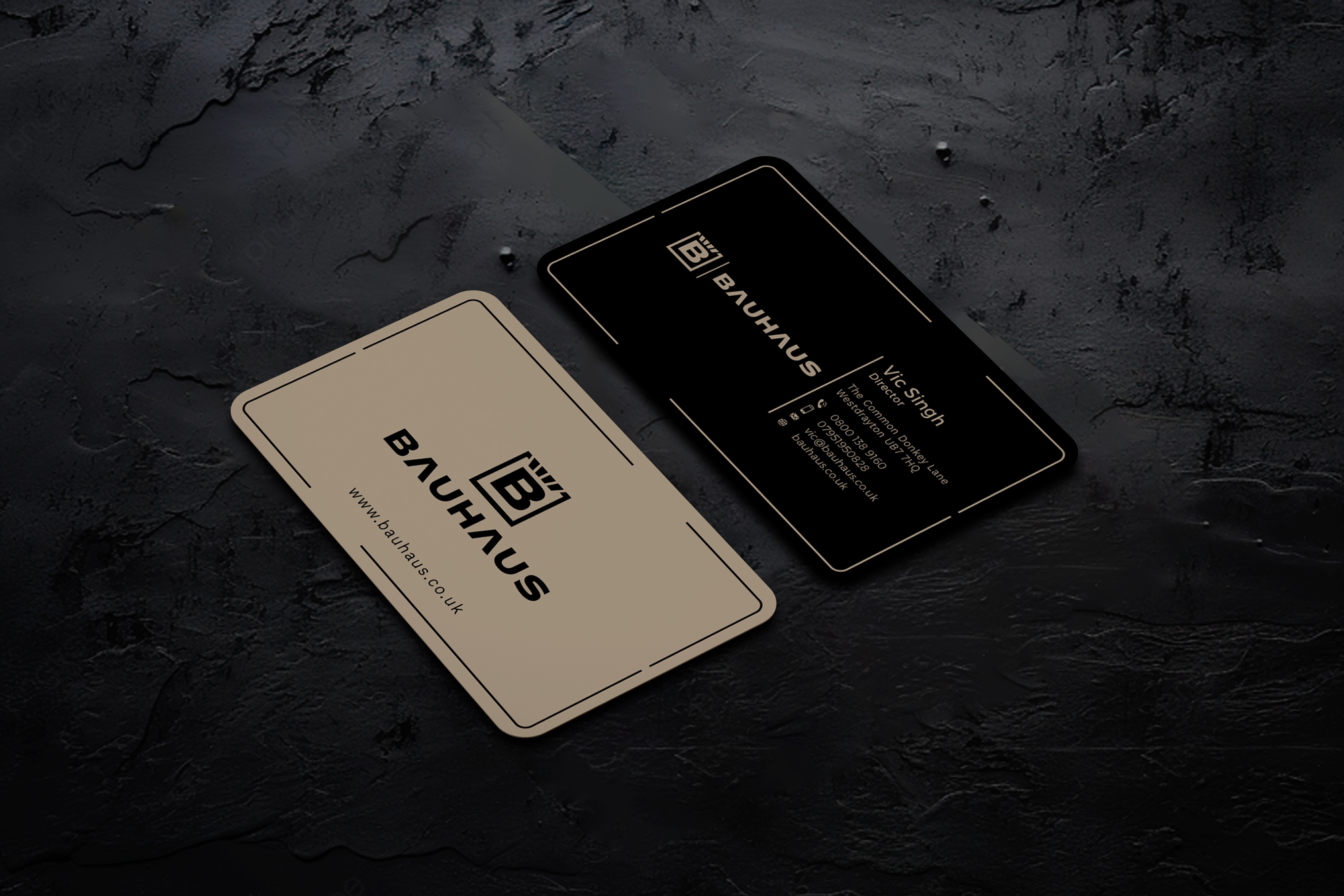 Visitenkarten-Design von creativziner für UK Bauhaus | Design #36754523