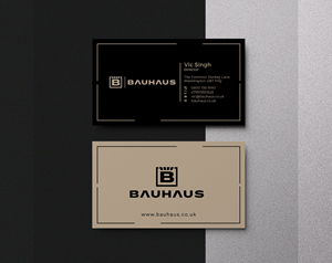 Visitenkarten-Design von creativziner für UK Bauhaus | Design: #36754525
