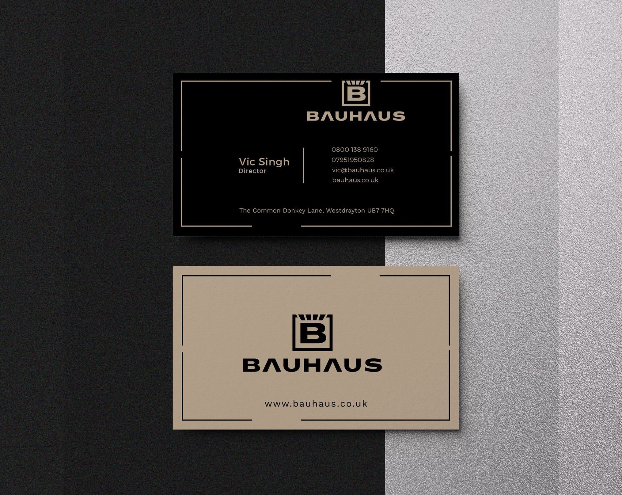 Visitenkarten-Design von creativziner für UK Bauhaus | Design #36754531