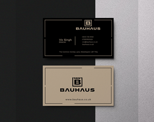 Visitenkarten-Design von creativziner für UK Bauhaus | Design: #36754531