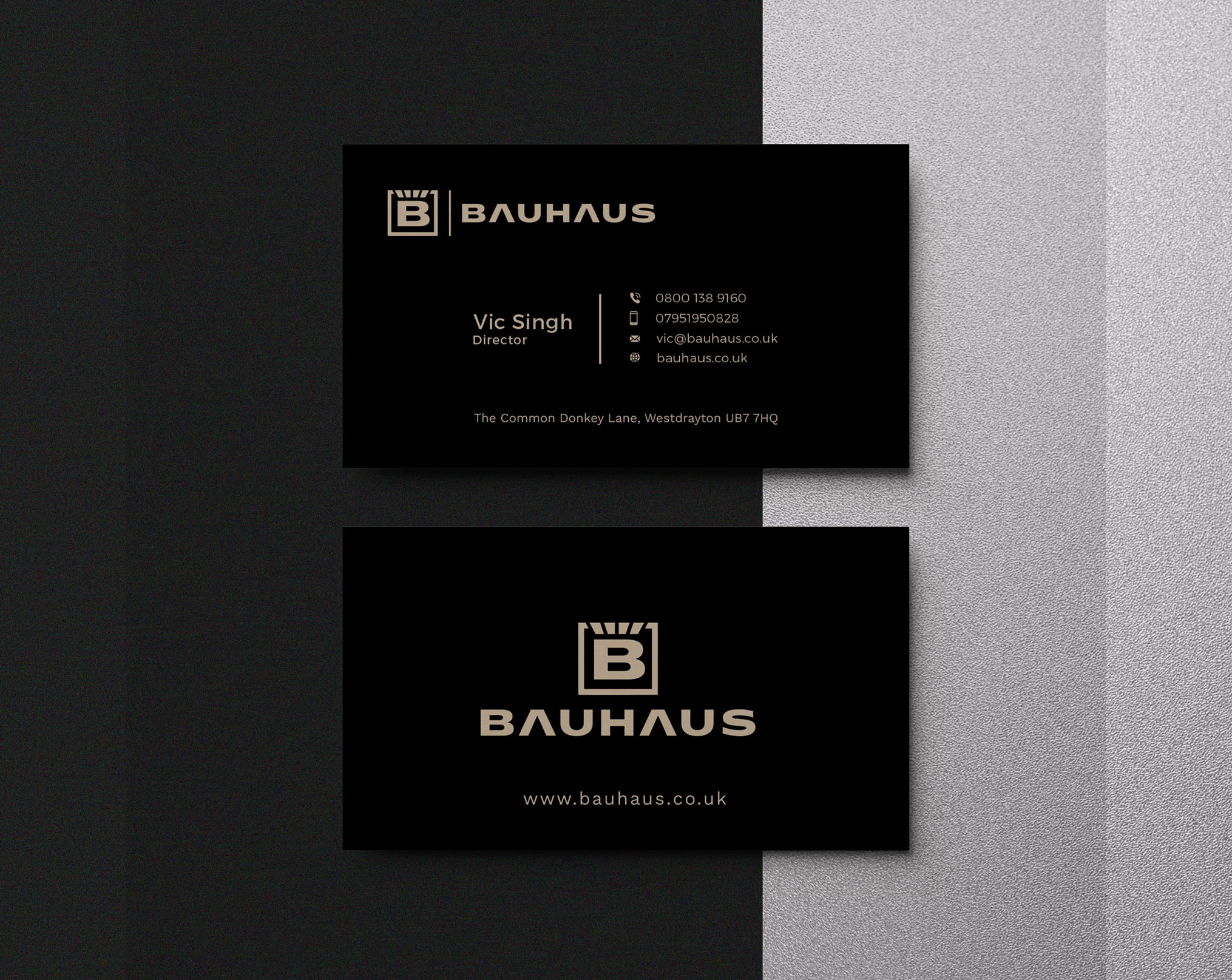 Visitenkarten-Design von creativziner für UK Bauhaus | Design #36754534
