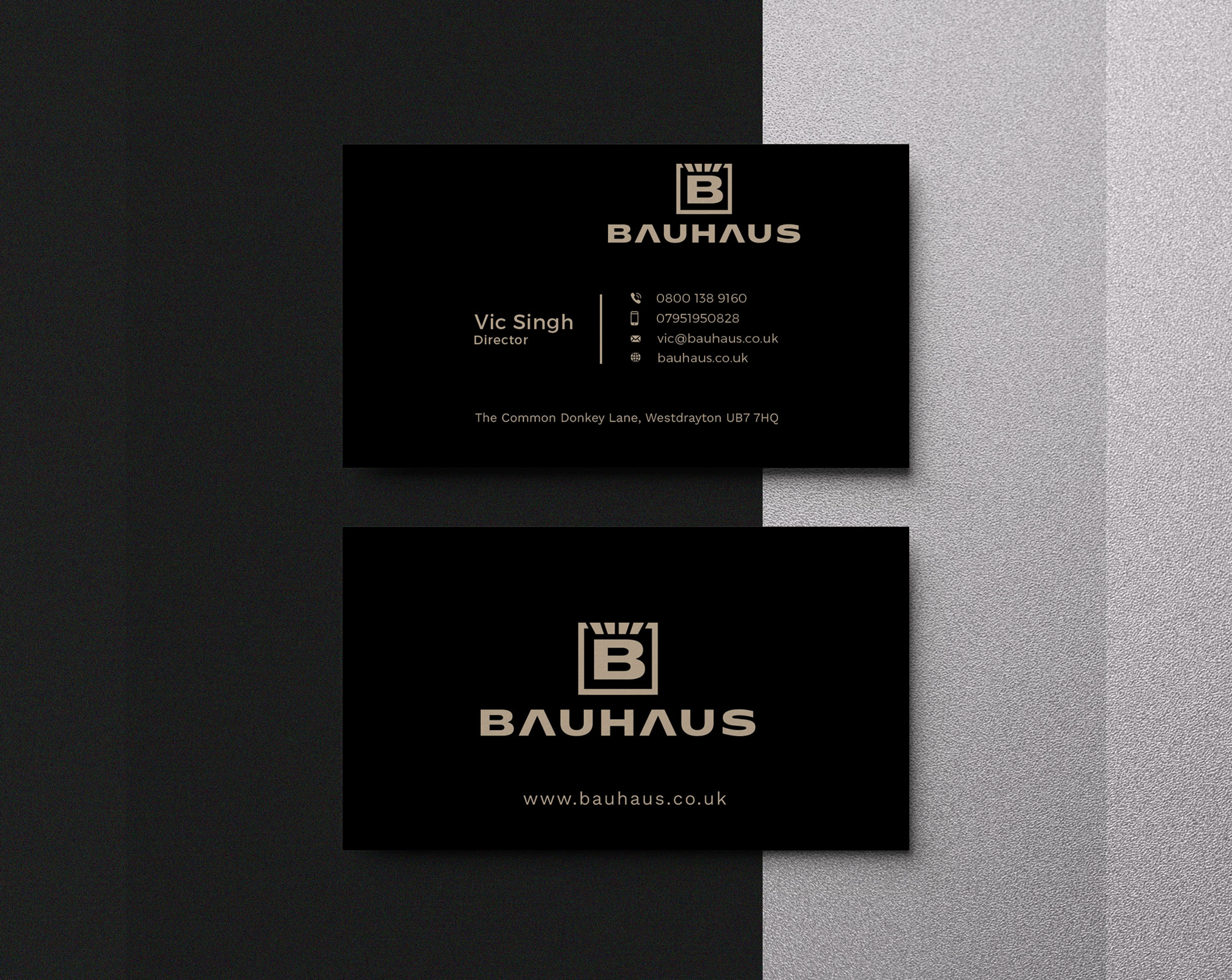 Visitenkarten-Design von creativziner für UK Bauhaus | Design #36754544
