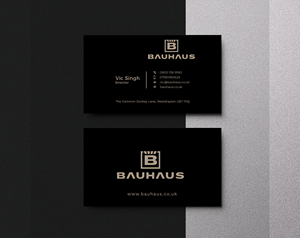 Visitenkarten-Design von creativziner für UK Bauhaus | Design: #36754544