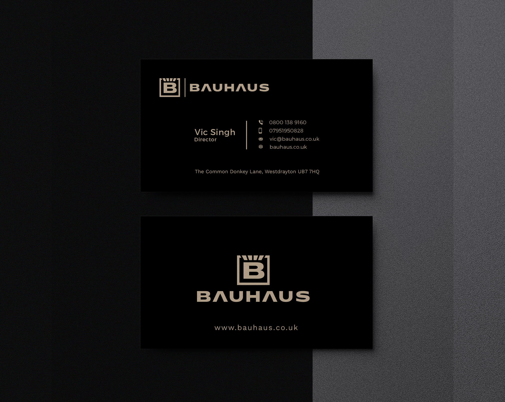 Visitenkarten-Design von creativziner für UK Bauhaus | Design #36754556