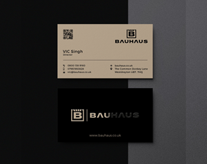 Design de Carte de Visite par creativziner pour UK Bauhaus | Design : #36758109