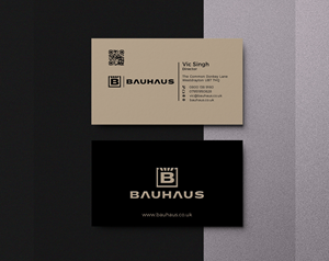 Design de Carte de Visite par creativziner pour UK Bauhaus | Design : #36762005