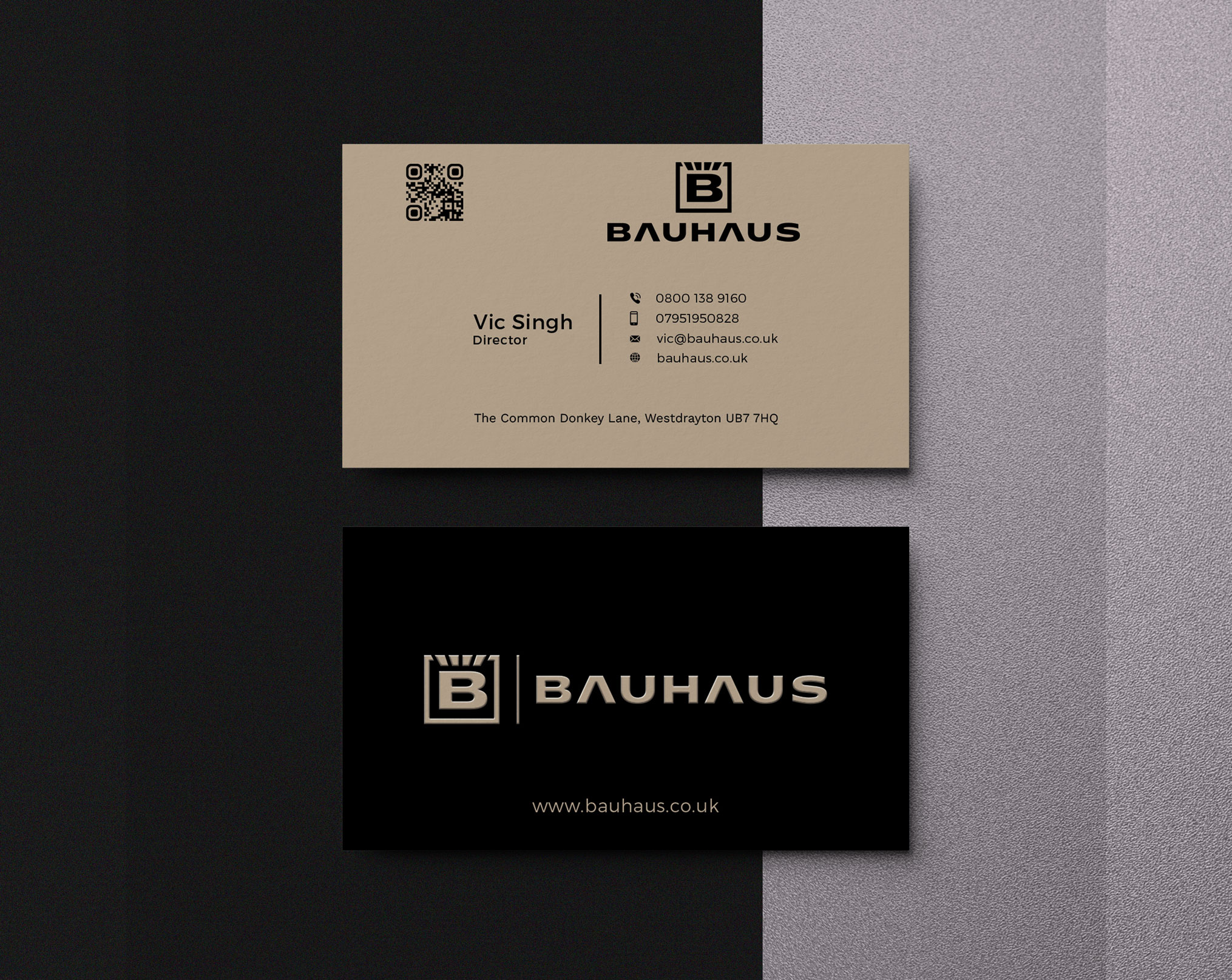 Business Card Design by creativziner for UK Bauhaus | Design #36762008