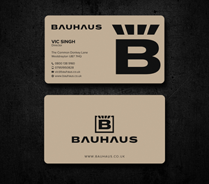 Business Card Design by Uttom 2 for UK Bauhaus | Design: #36730400