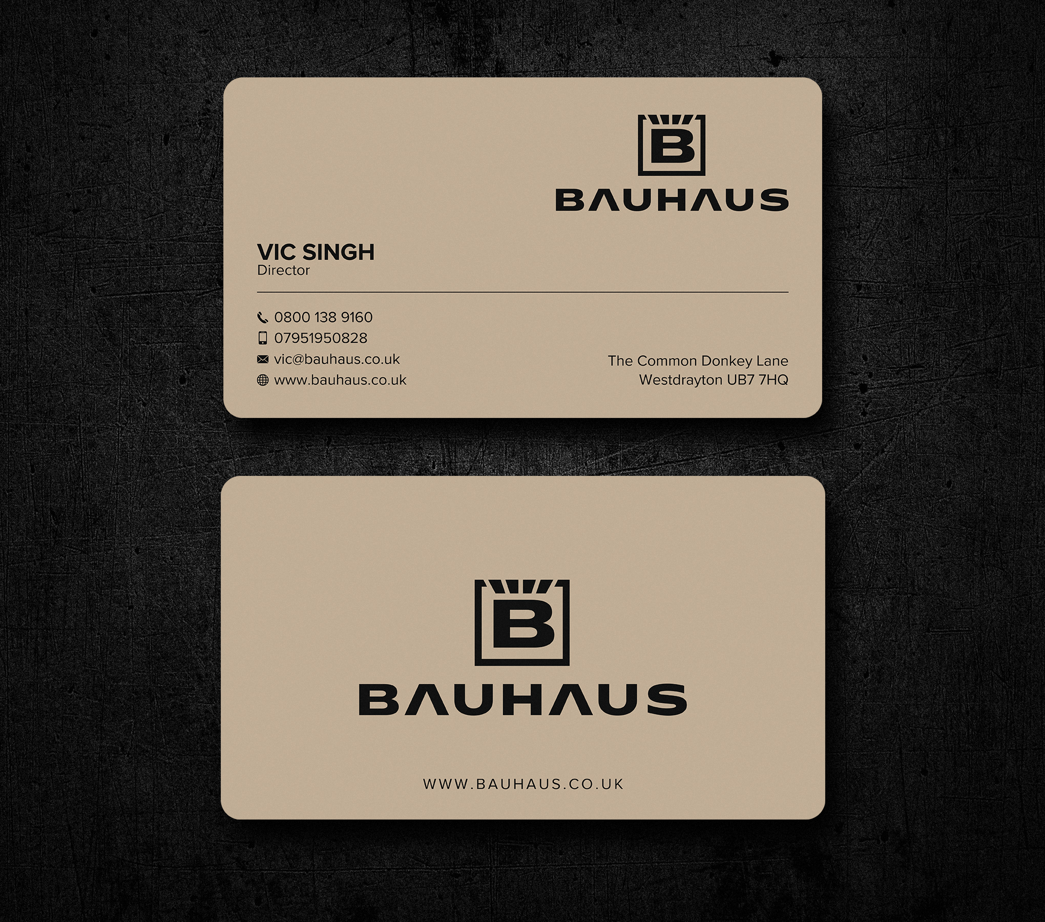 Business Card Design by Uttom 2 for UK Bauhaus | Design #36730401