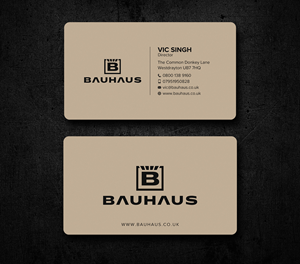 Business Card Design by Uttom 2 for UK Bauhaus | Design: #36730404