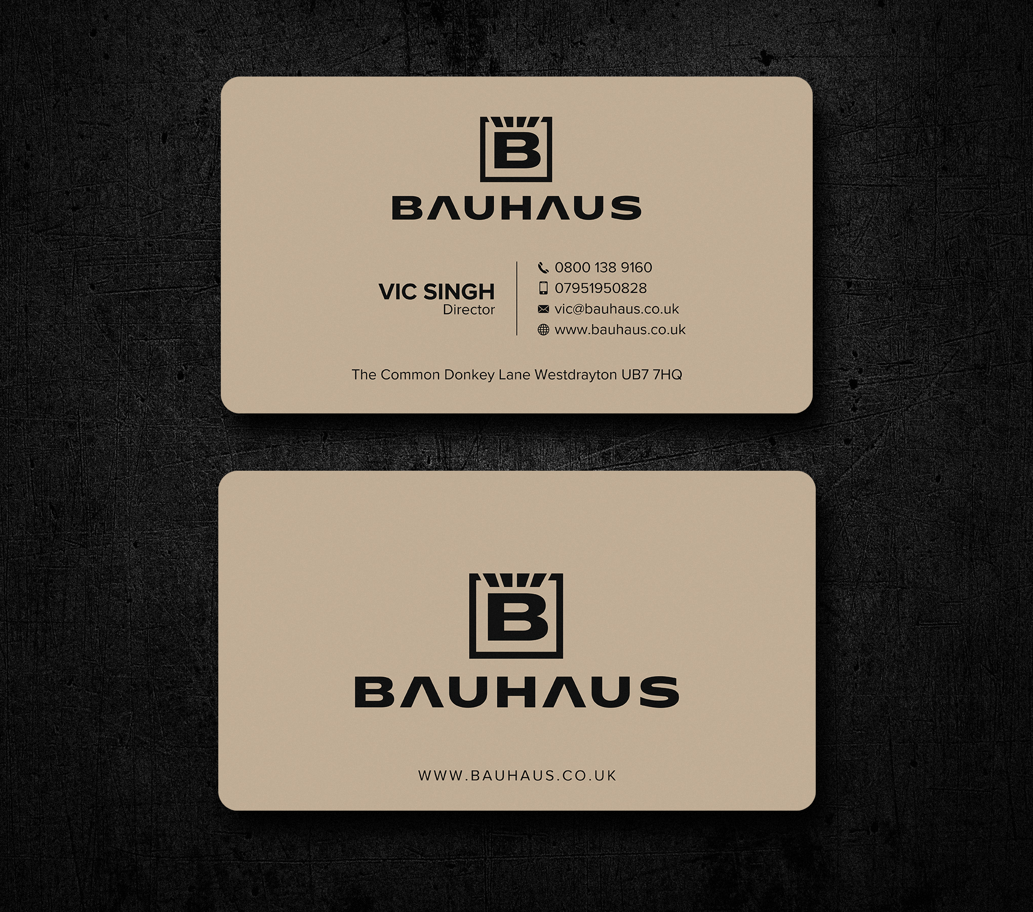 Business Card Design by Uttom 2 for UK Bauhaus | Design #36730405