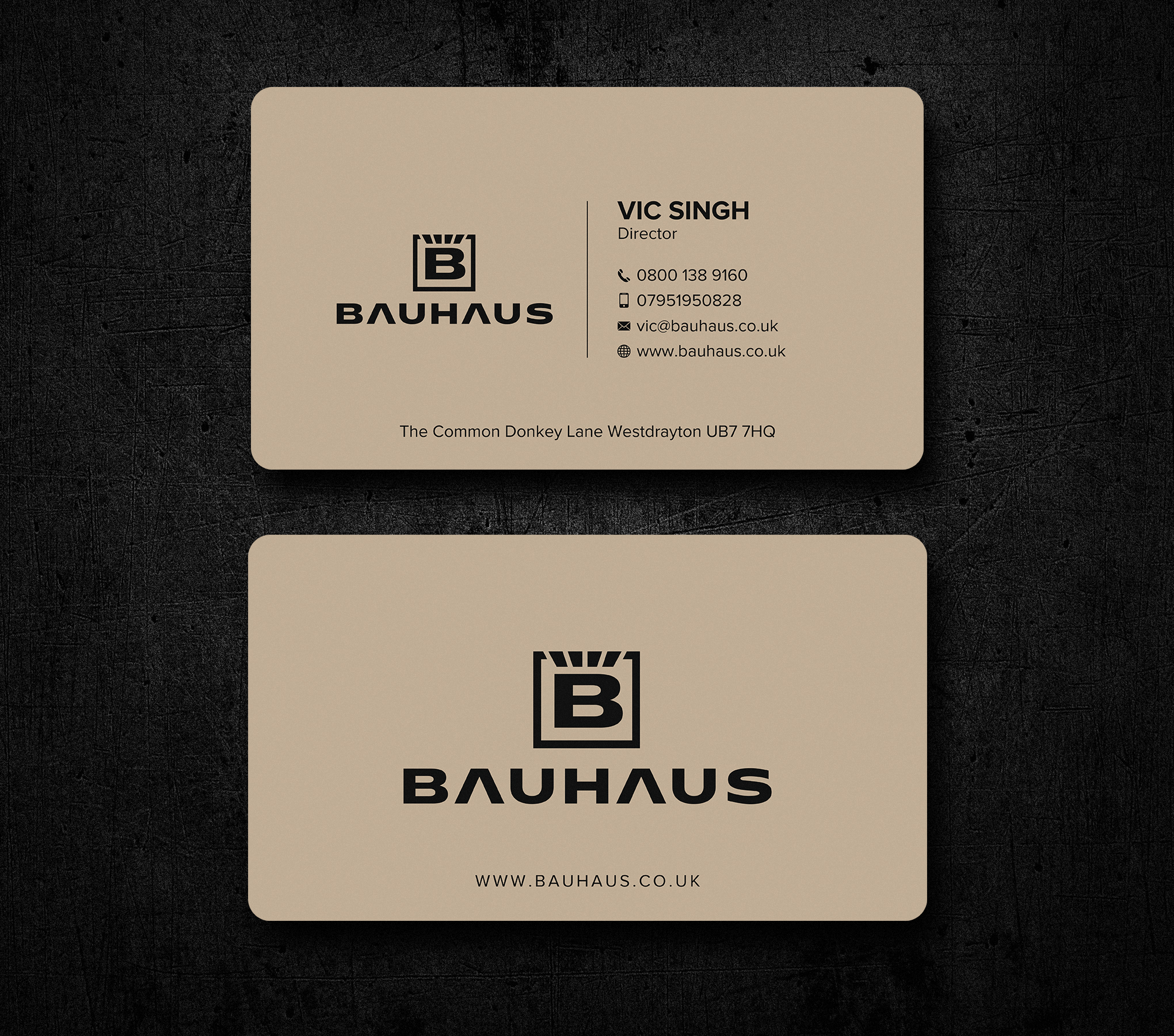 Business Card Design by Uttom 2 for UK Bauhaus | Design #36730413