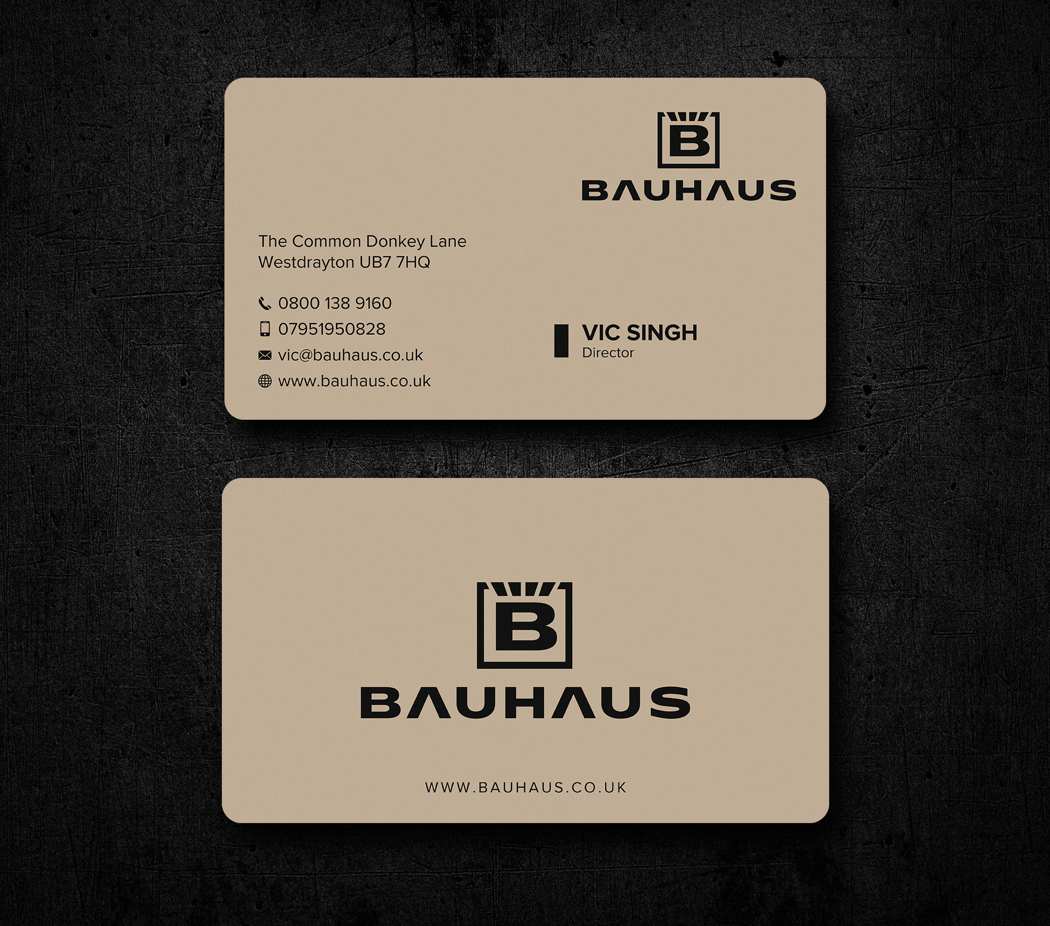 Business Card Design by Uttom 2 for UK Bauhaus | Design #36730414
