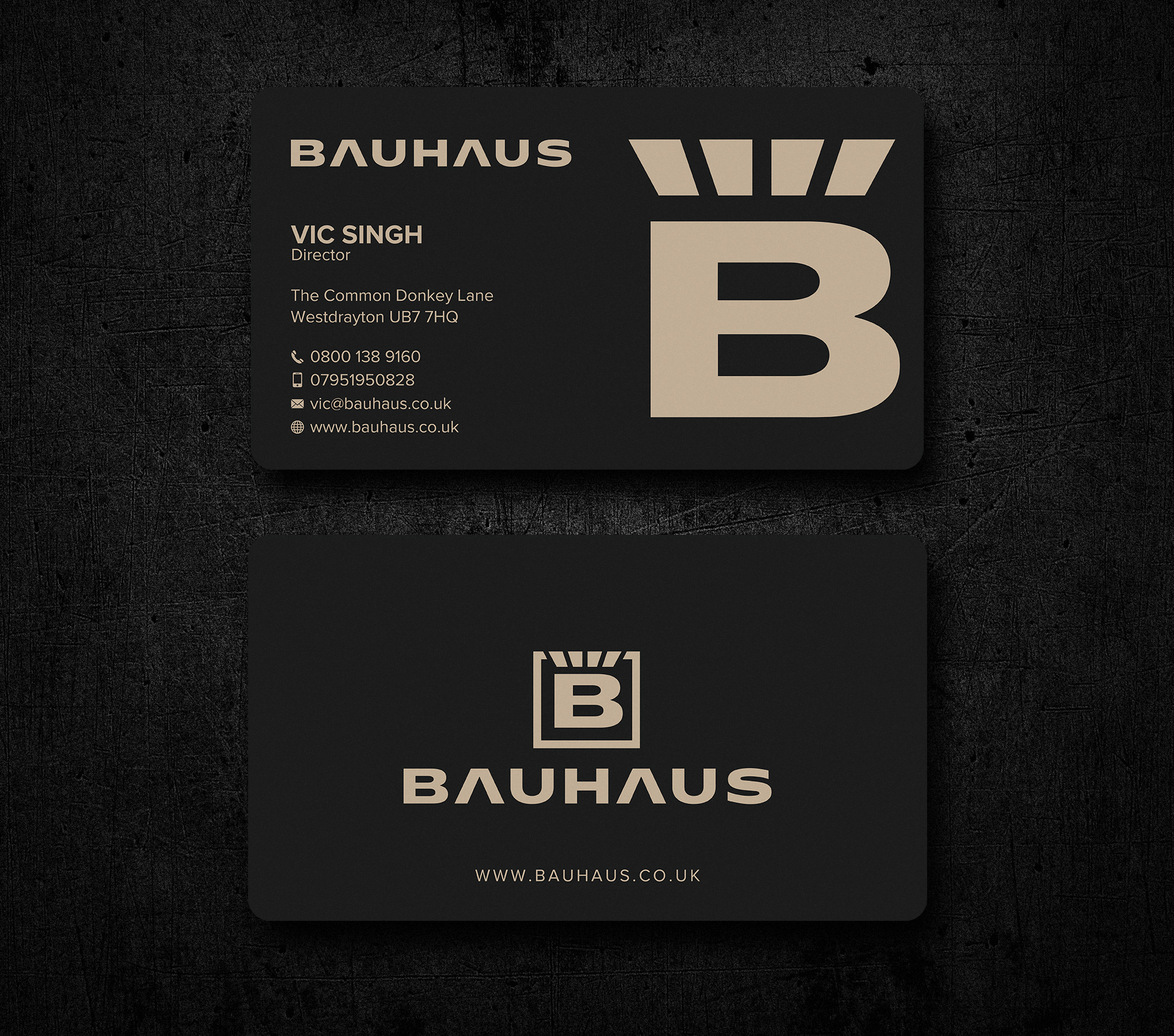 Business Card Design by Uttom 2 for UK Bauhaus | Design #36730430