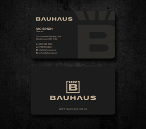 Business Card Design by Uttom 2 for UK Bauhaus | Design: #36730431