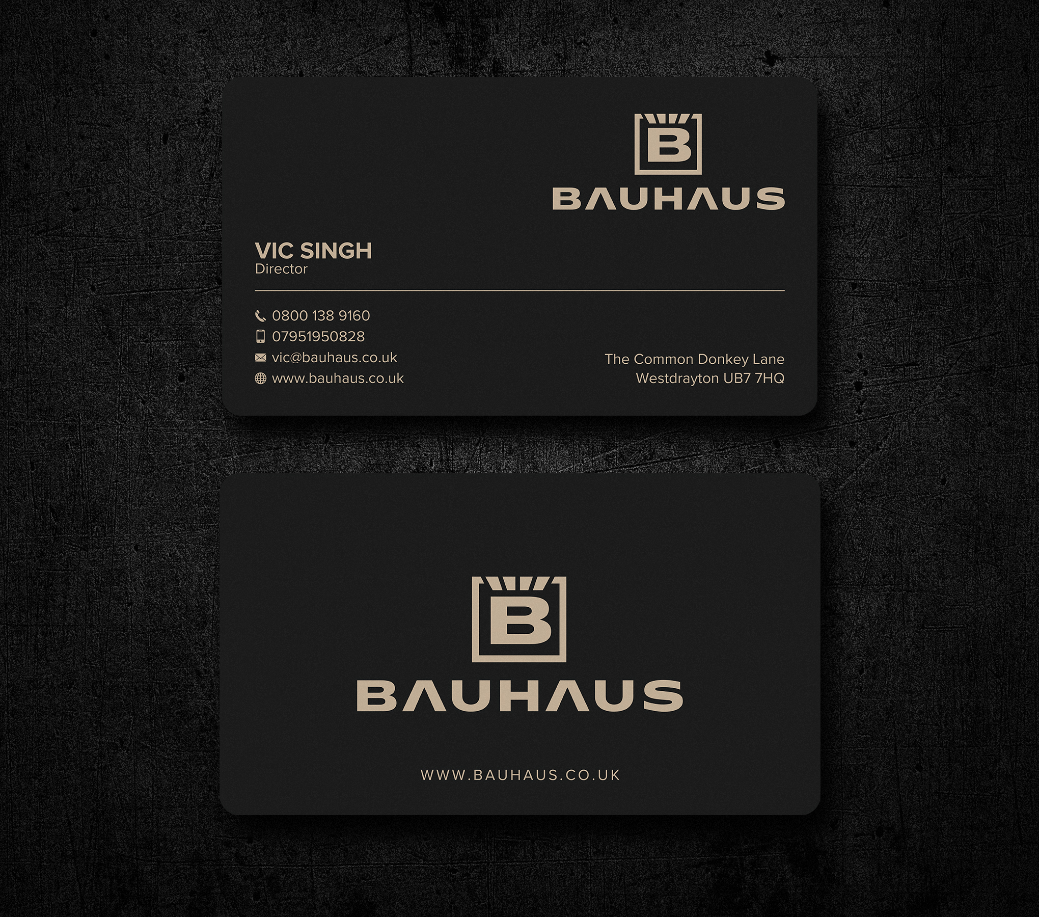 Business Card Design by Uttom 2 for UK Bauhaus | Design #36730432